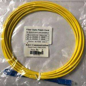 LSZH PATCH CORD SC-SC 5 METER