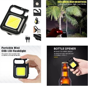 Cob Led Flashlight Mini